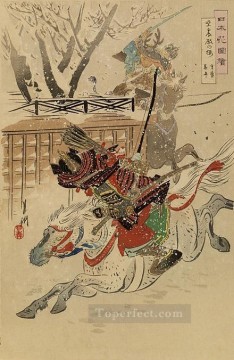  gekko art painting - nihon hana zue 1896 2 Ogata Gekko Japanese